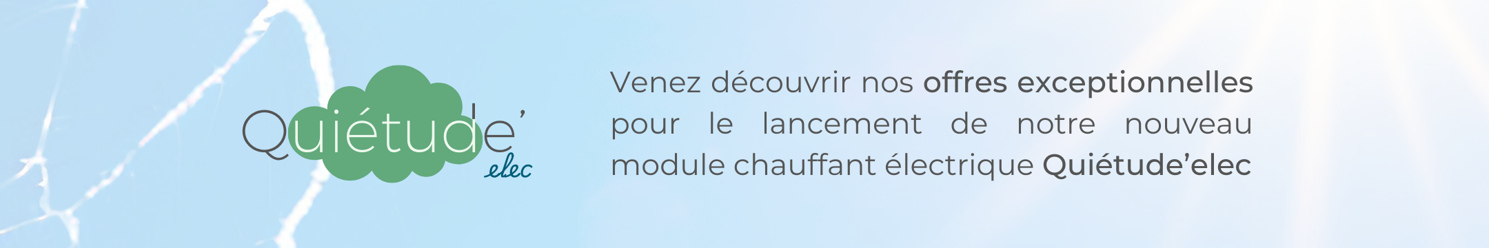 Campagne Ulule : lancement du module chauffant électrique Quiétude'elec