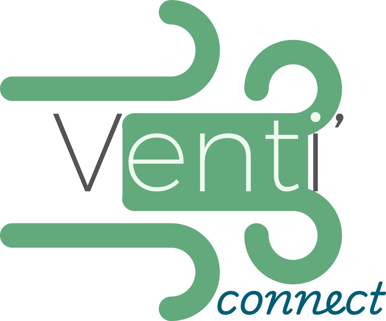 Logo Venti'connect, la ventilation intelligente