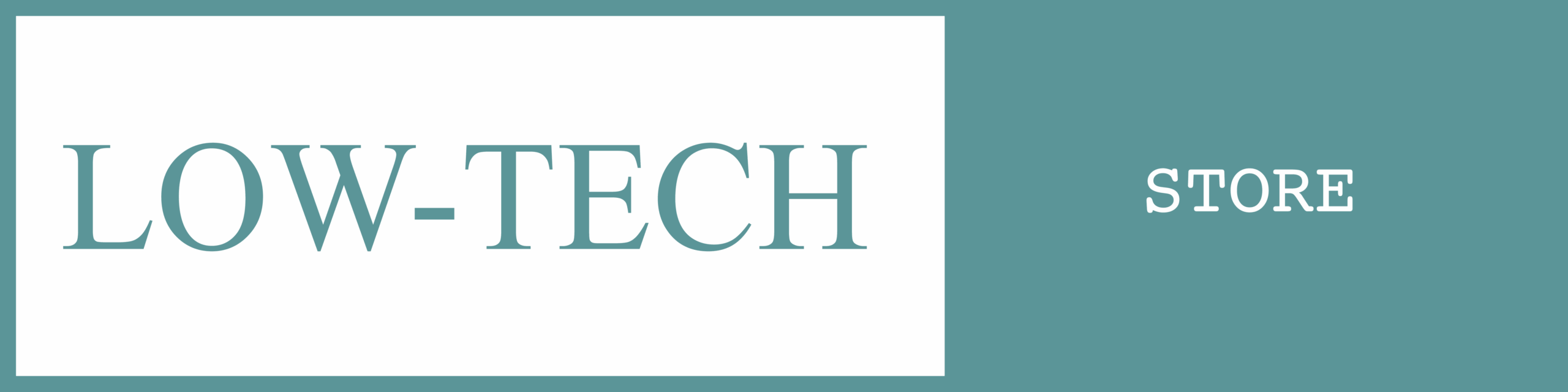 Boutique lowtech store